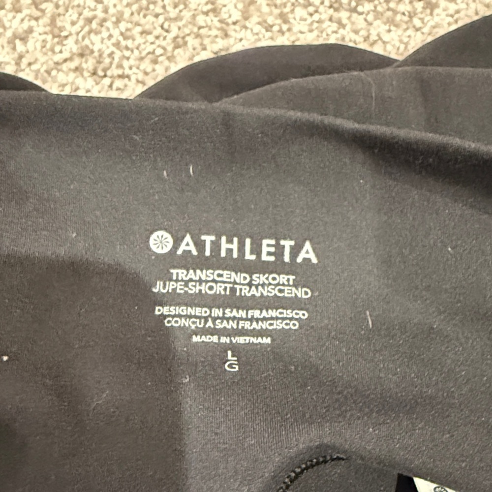 Athleta Black transcend skort - Picture 2 of 3